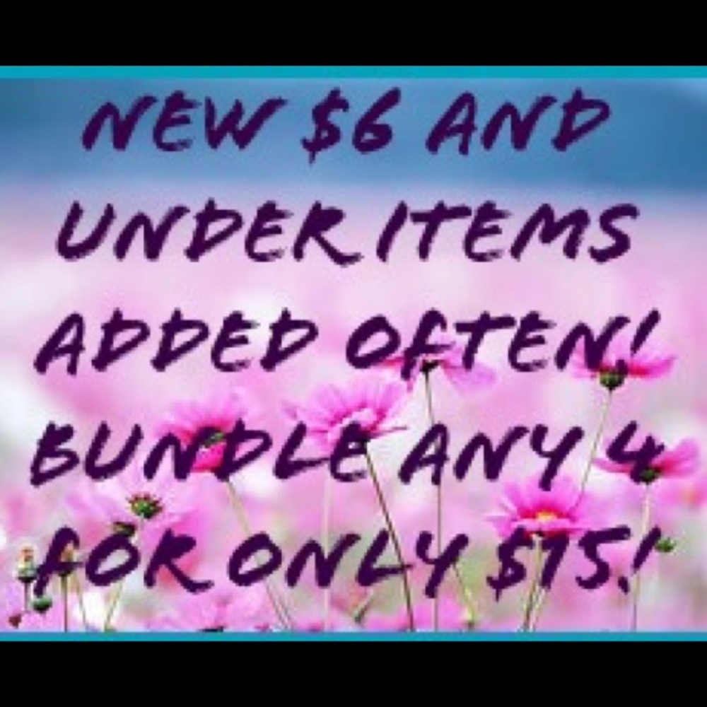 $6 SALE!! JACKETS, Belts, Home goods, etc!!